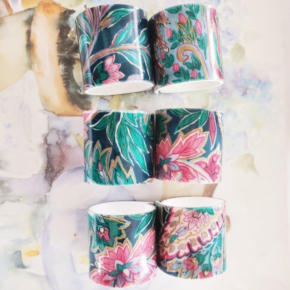 Napkin Rings, Set of 6 - Picture 2 of 7